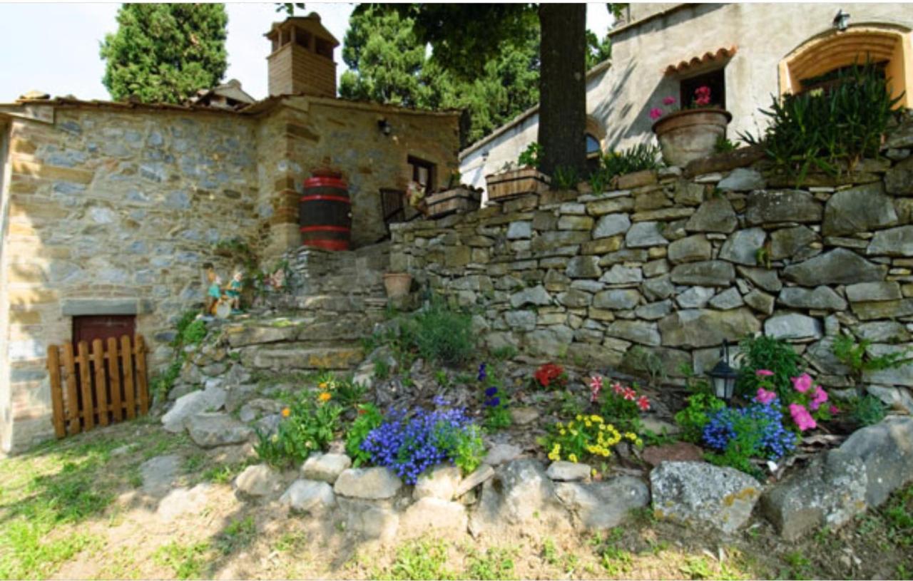 Piccola Casa Toscana Con Giardino Con Vista Mozzafiato Podere Cordicella Eksteriør billede