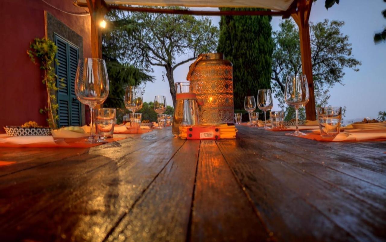 Piccola Casa Toscana Con Giardino Con Vista Mozzafiato Podere Cordicella Eksteriør billede