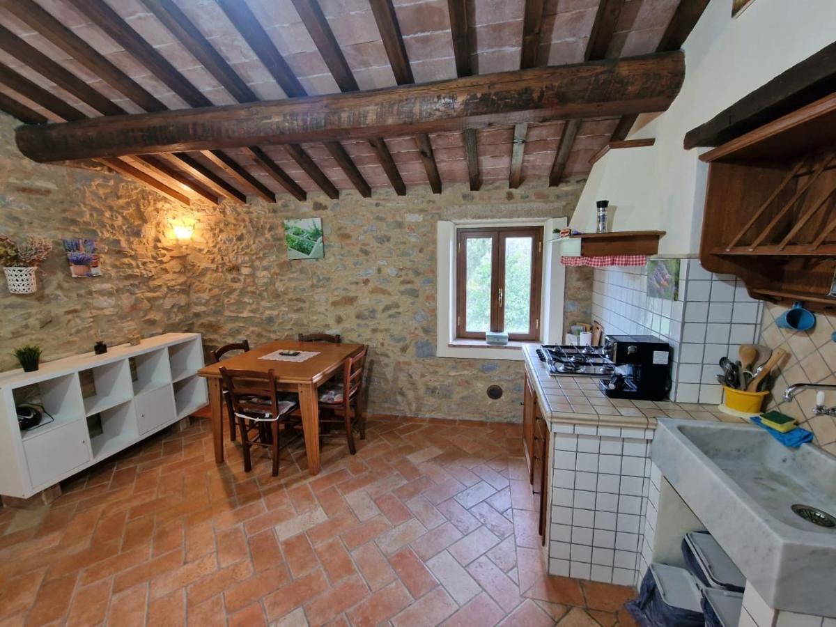 Piccola Casa Toscana Con Giardino Con Vista Mozzafiato Podere Cordicella Eksteriør billede