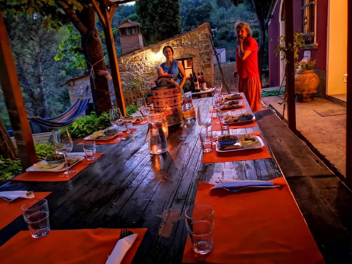 Piccola Casa Toscana Con Giardino Con Vista Mozzafiato Podere Cordicella Eksteriør billede