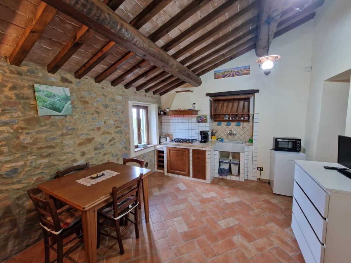 Piccola Casa Toscana Con Giardino Con Vista Mozzafiato Podere Cordicella Eksteriør billede